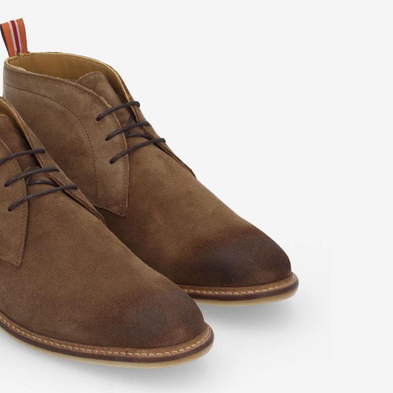 PILOT DESERT - SUEDE -  MARRON